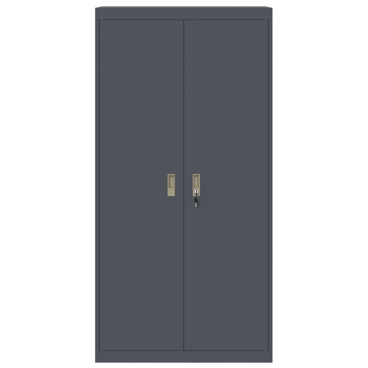 Storage Cabinet Anthracite 90 x 40 x 180 cm Steel