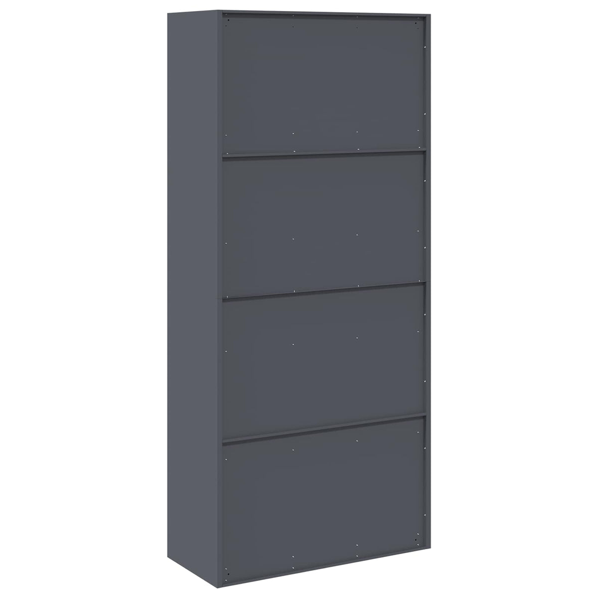 Storage Cabinet Anthracite 90 x 40 x 200 cm Steel