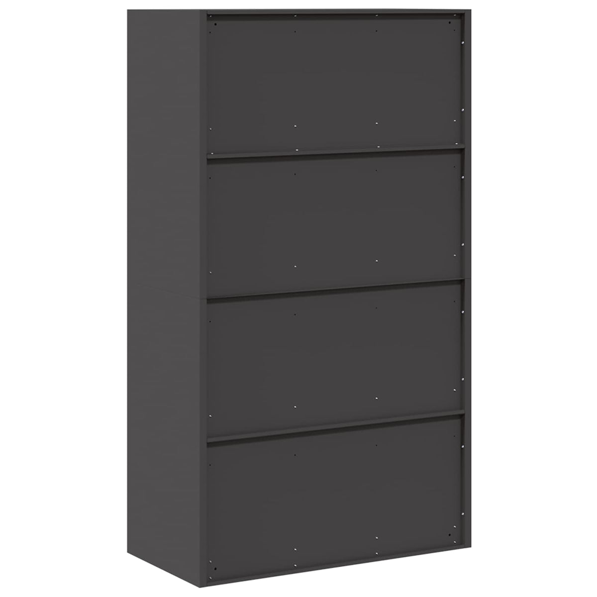 Storage Cabinet Black 80 x 40 x140 cm Steel