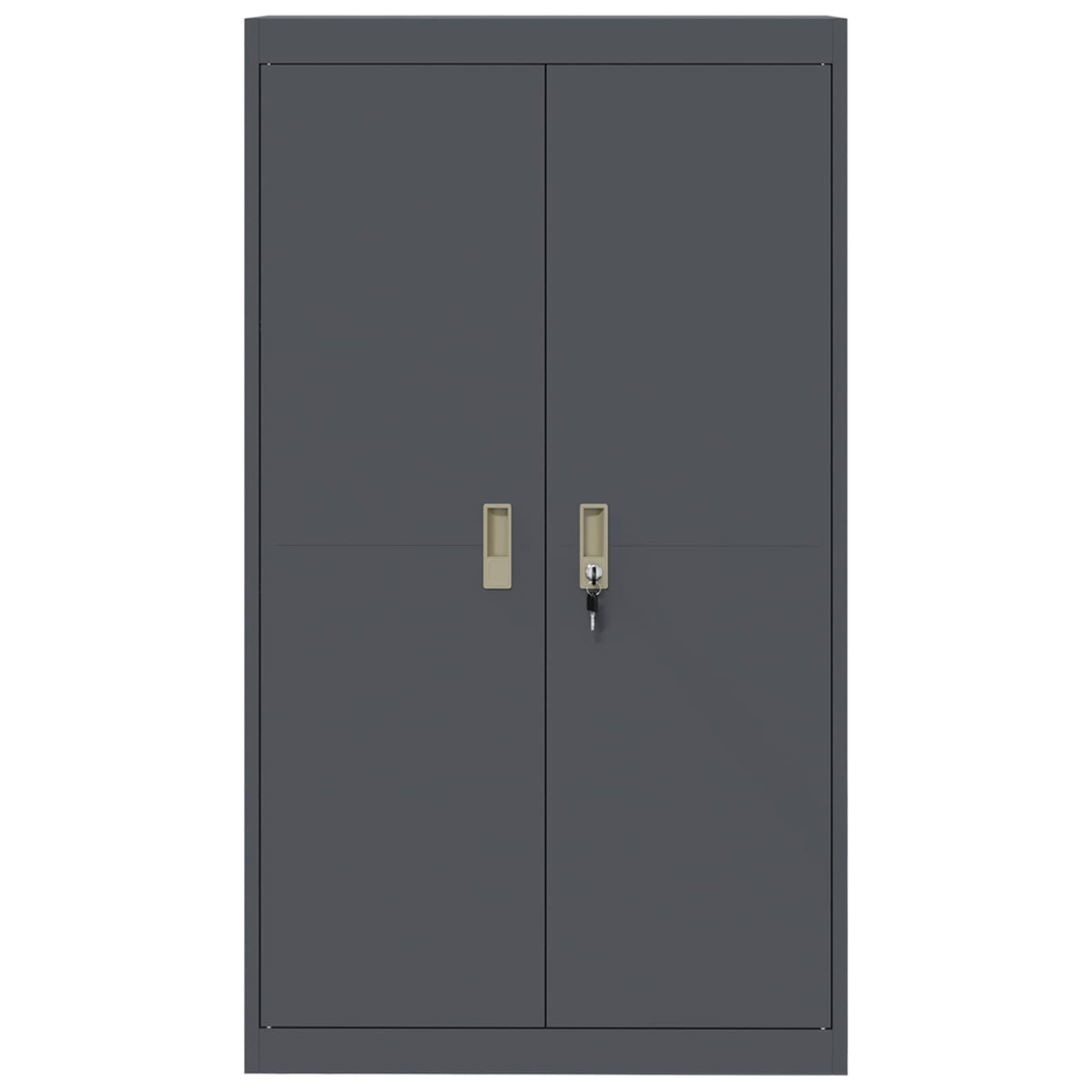 Storage Cabinet Anthracite 80 x 40 x140 cm Steel