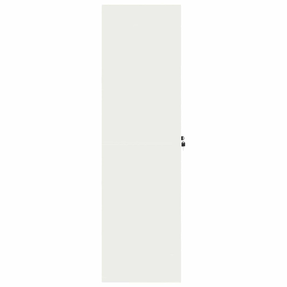 Storage Cabinet White 80 x 40 x140 cm Steel