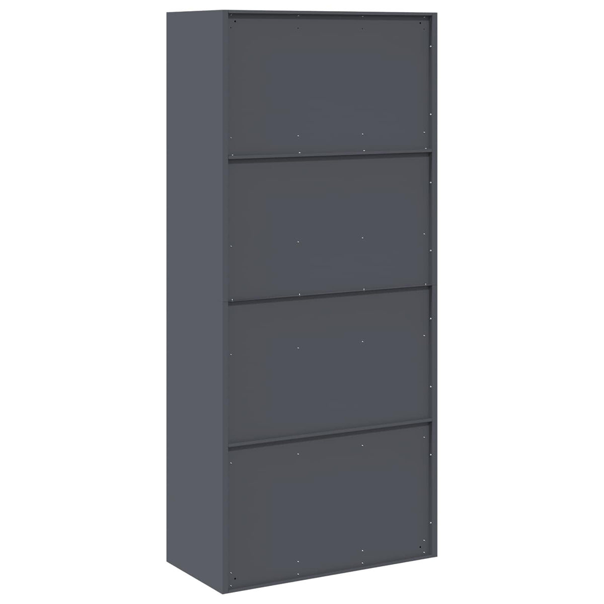 Storage Cabinet Anthracite 80 x 40 x180 cm Steel