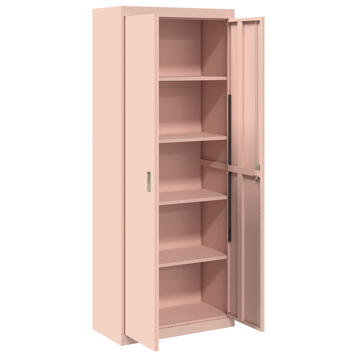 Storage Cabinet Pink 80 x 40 x200 cm Steel
