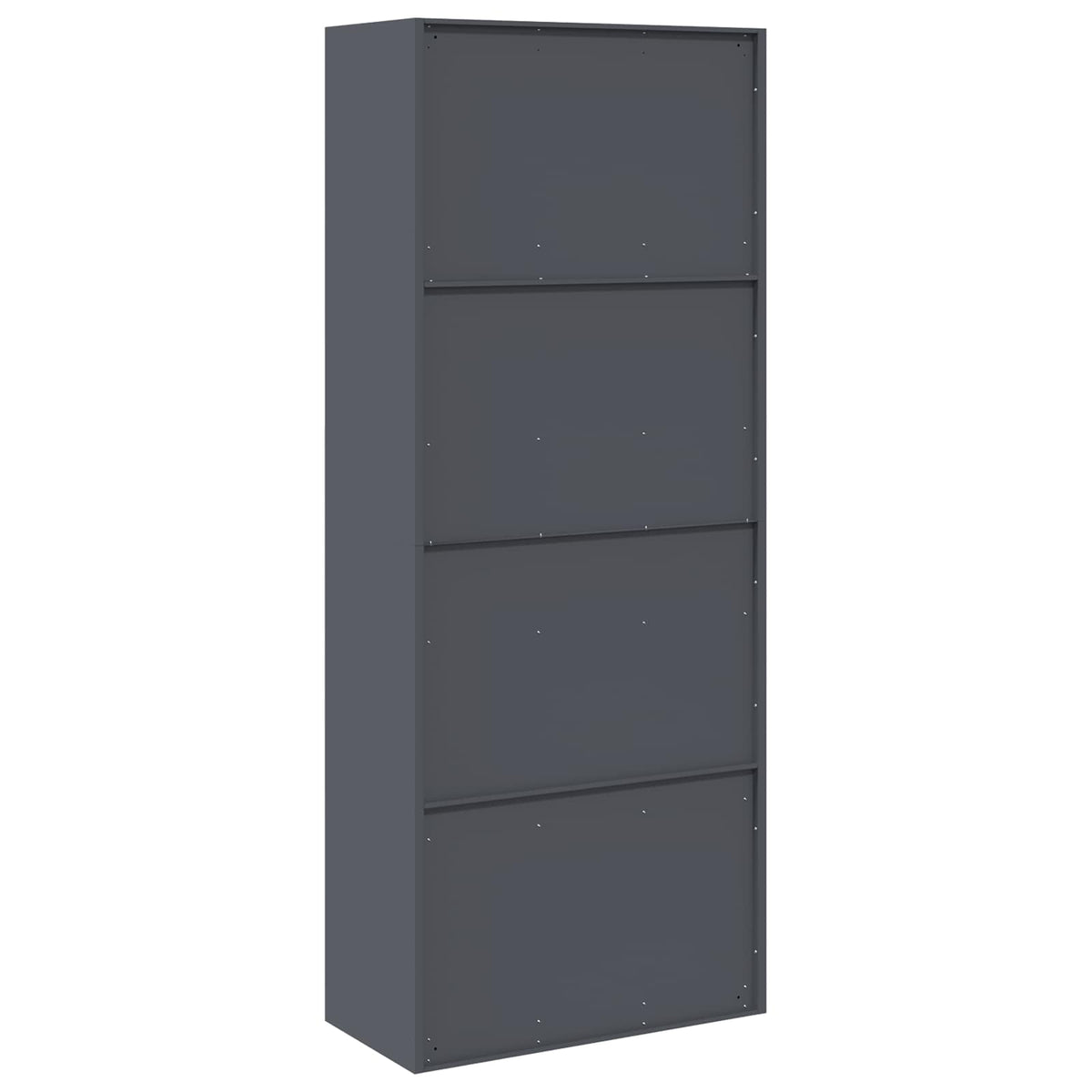 Storage Cabinet Anthracite 80 x 40 x200 cm Steel