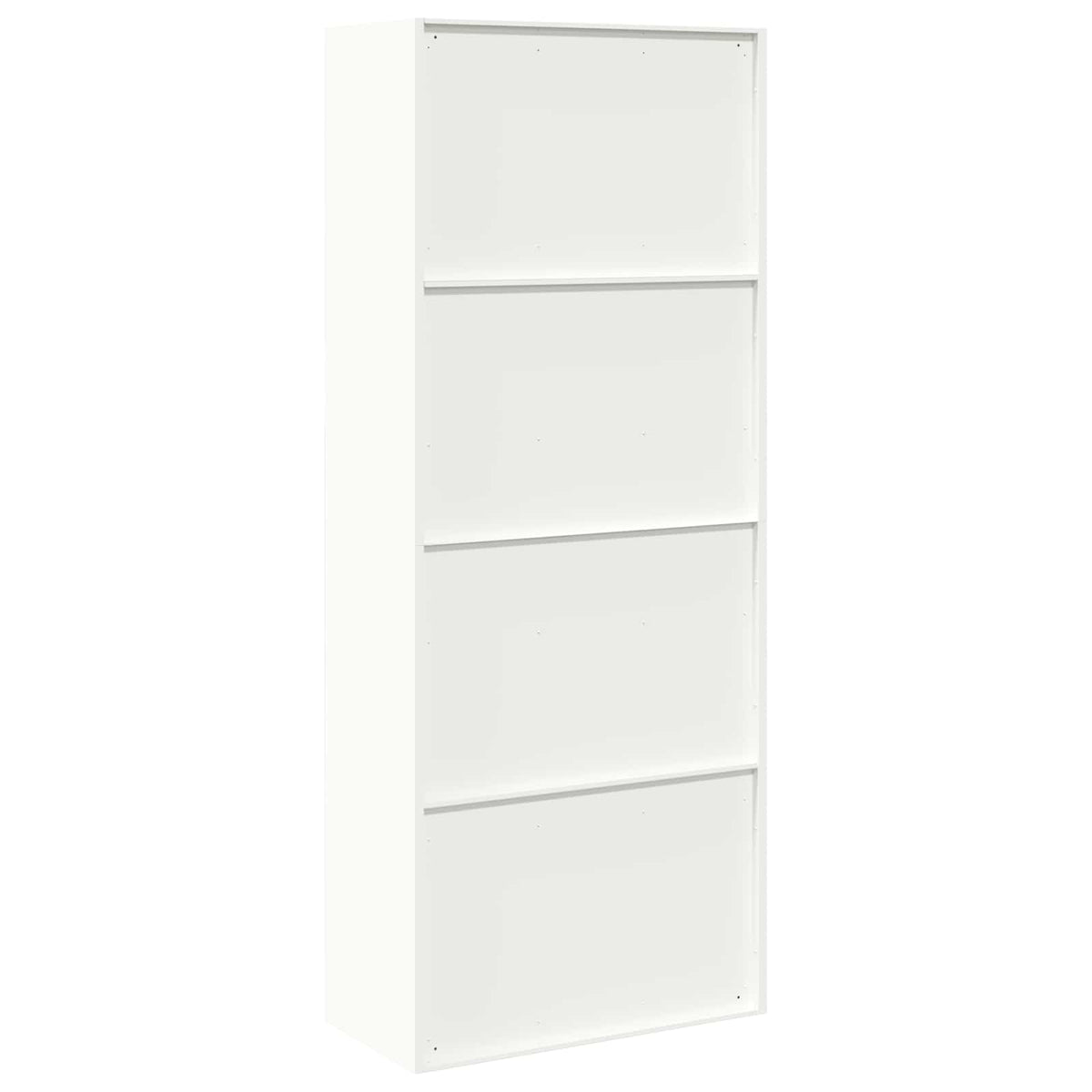 Storage Cabinet White 80 x 40 x200 cm Steel