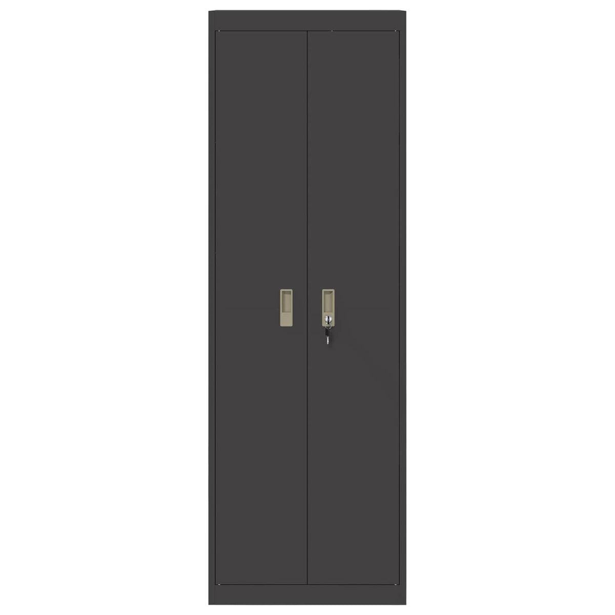 Storage Cabinet Black 60 x 40 x180 cm Steel
