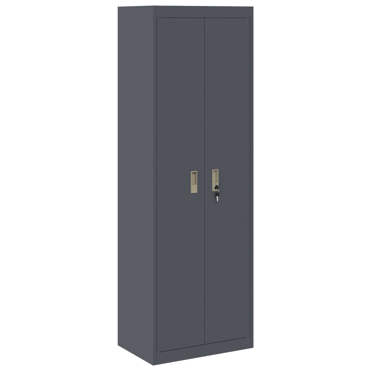 Storage Cabinet Anthracite 60 x 40 x180 cm Steel