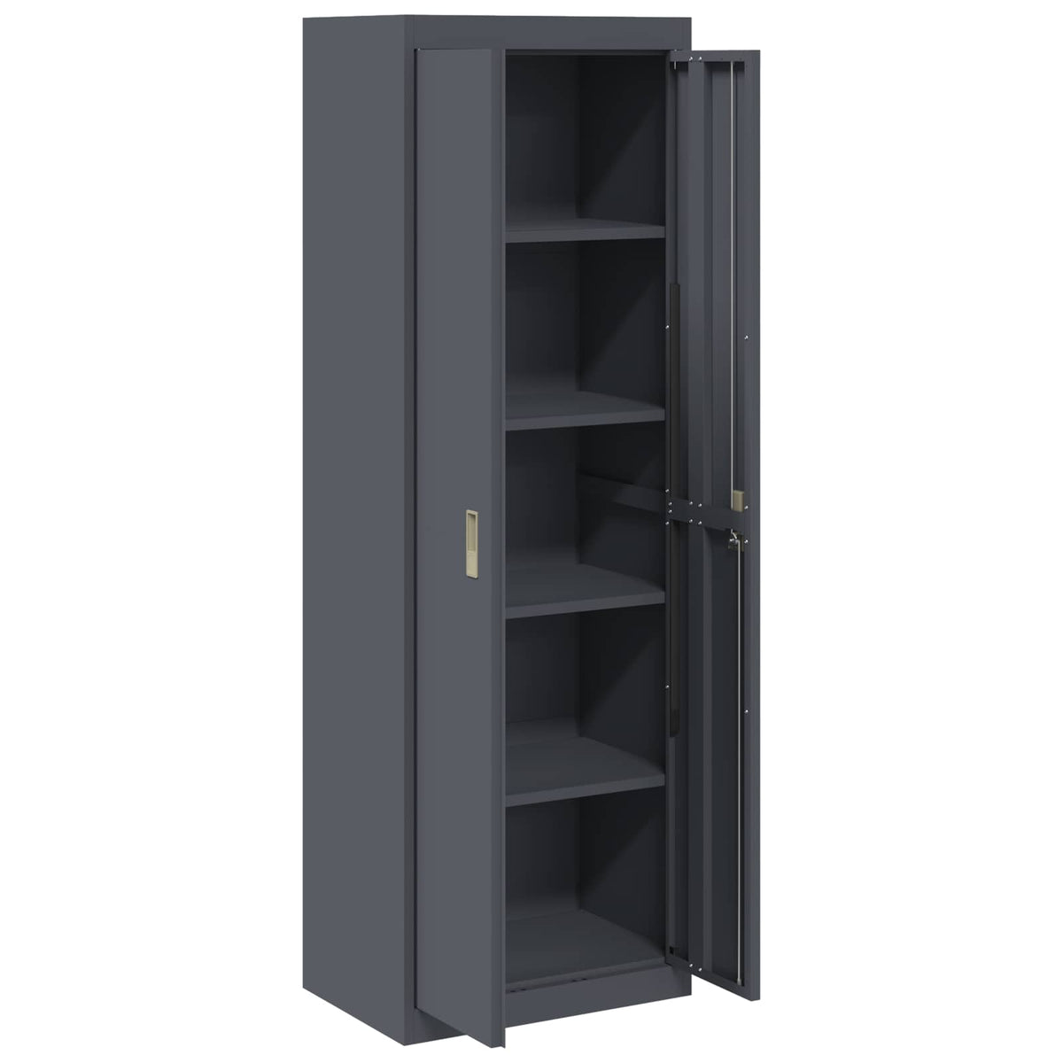 Storage Cabinet Anthracite 60 x 40 x180 cm Steel