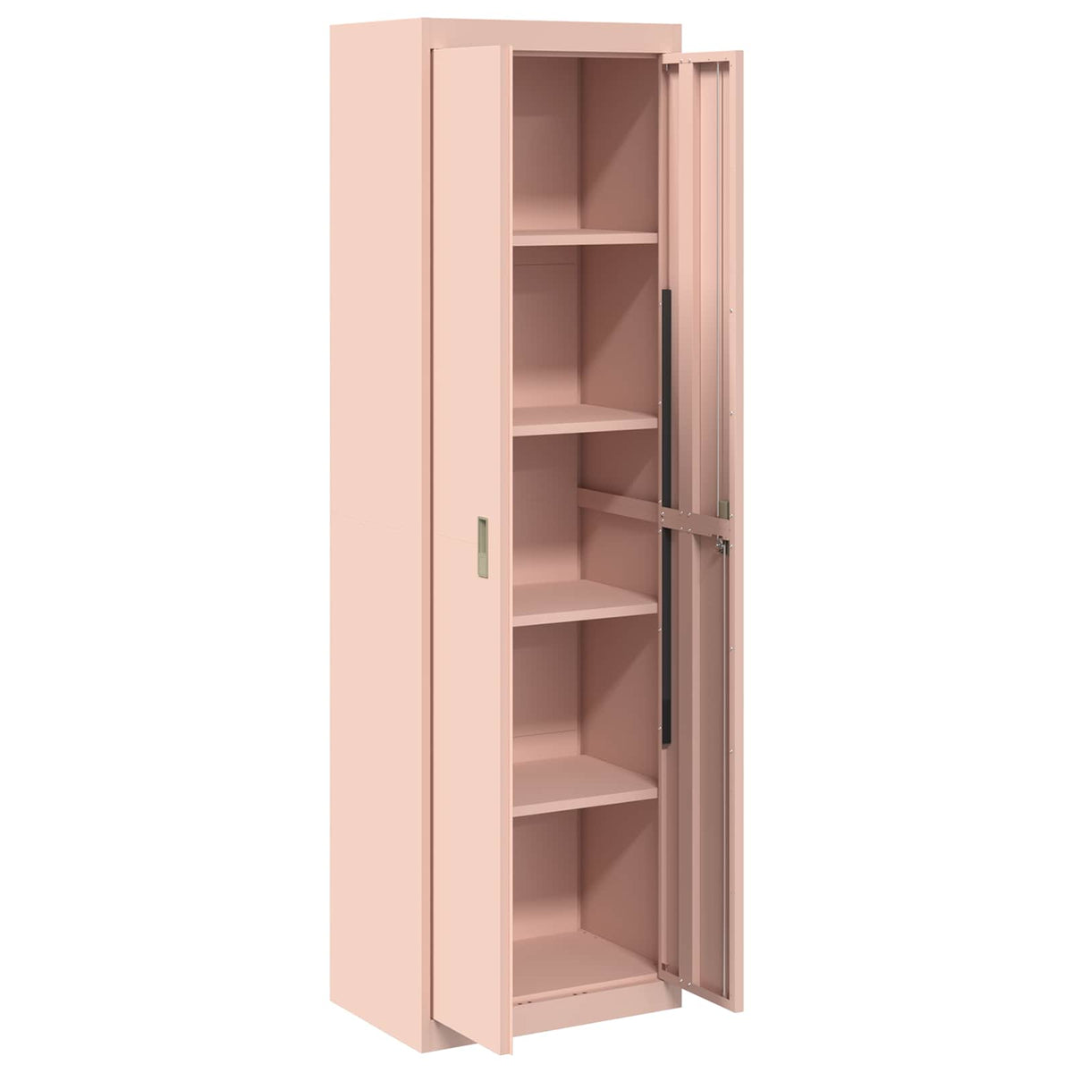 Storage Cabinet Pink 60 x 40 x200 cm Steel