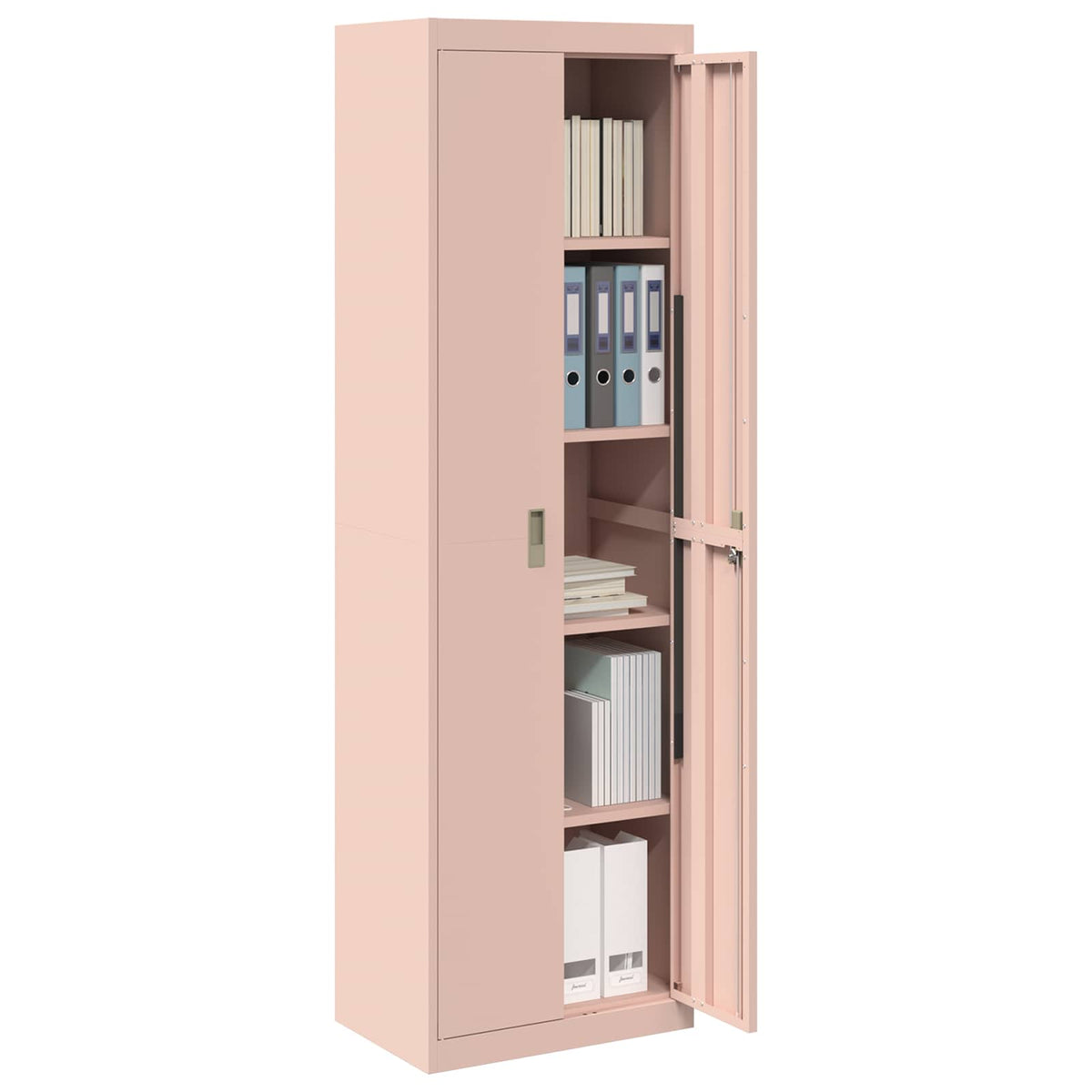 Storage Cabinet Pink 60 x 40 x200 cm Steel