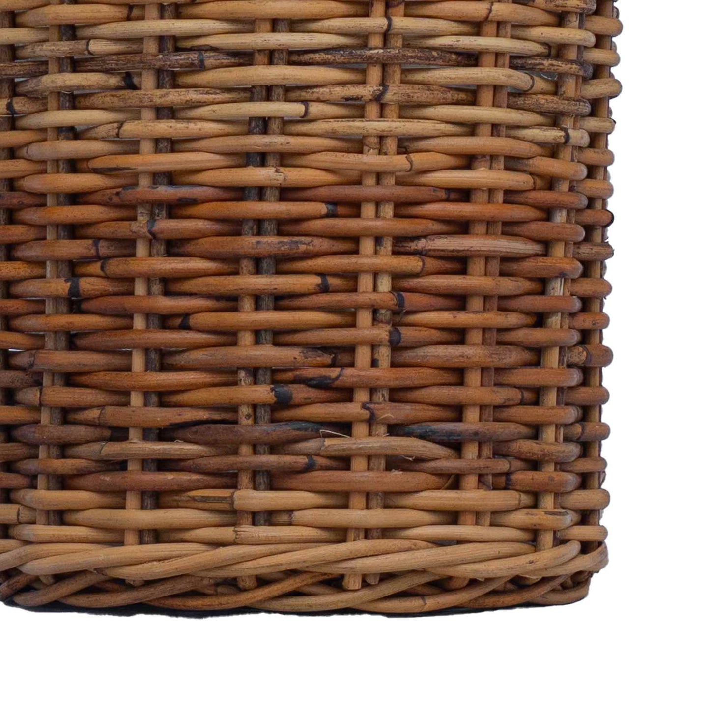 Planter Basket with Storage 2 pcs Brown