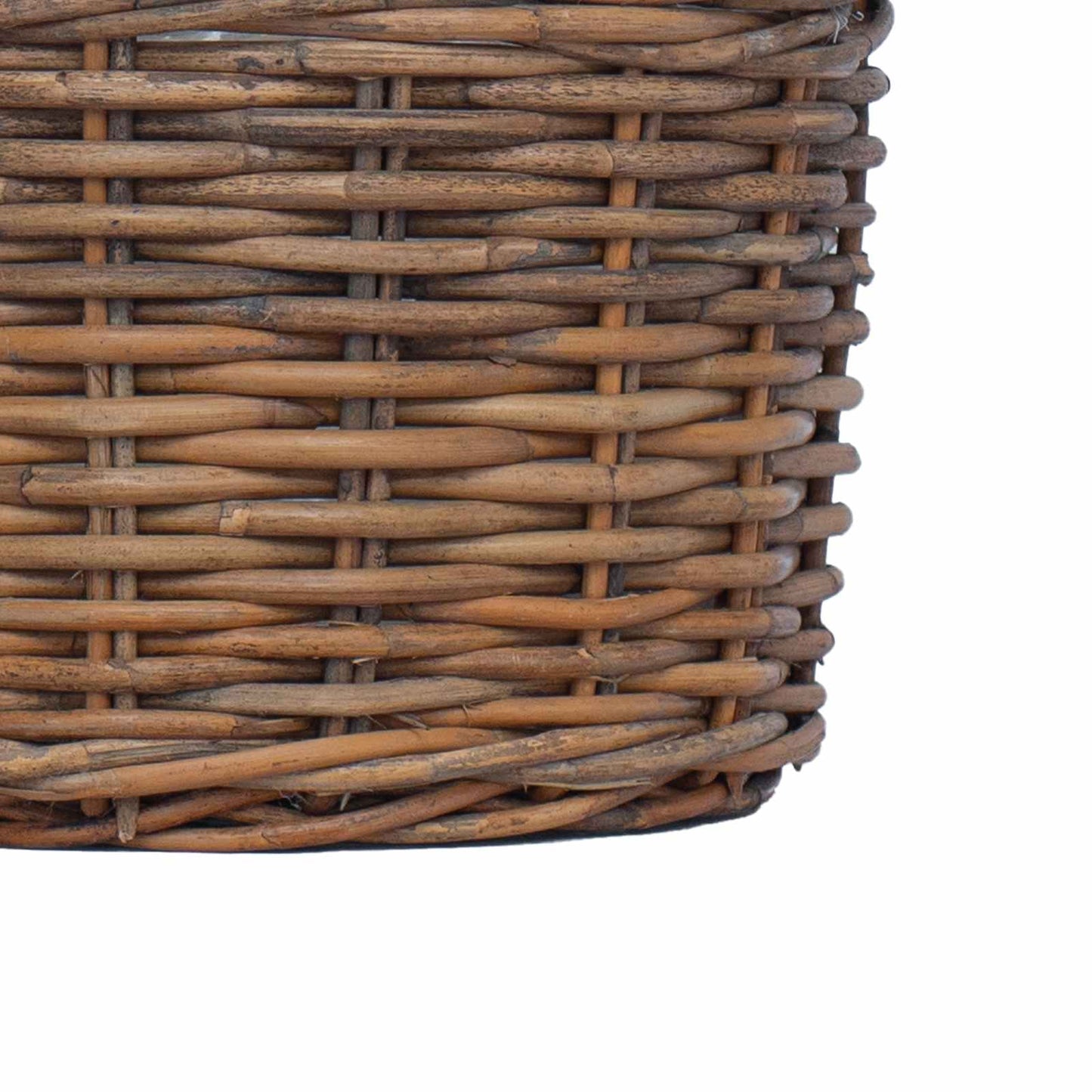 Planter Basket with Storage 2 pcs Brown