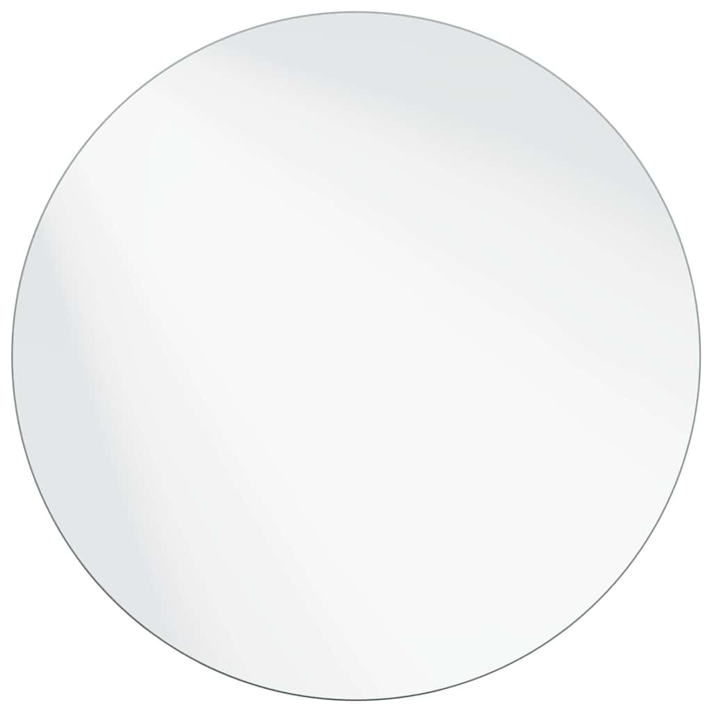 Wall Mirror Round Ø 50 cm Tempered Glass