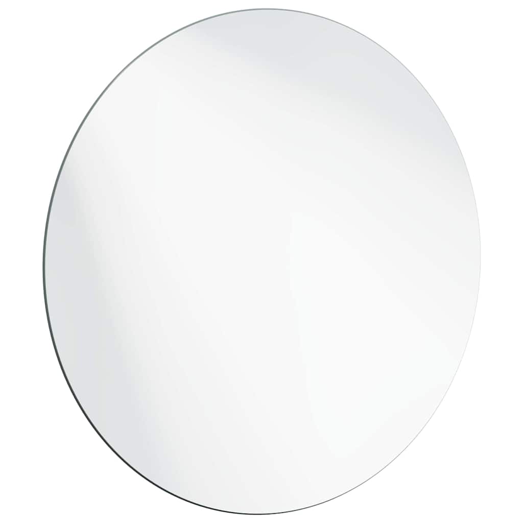 Wall Mirror Round Ø 60 cm Tempered Glass