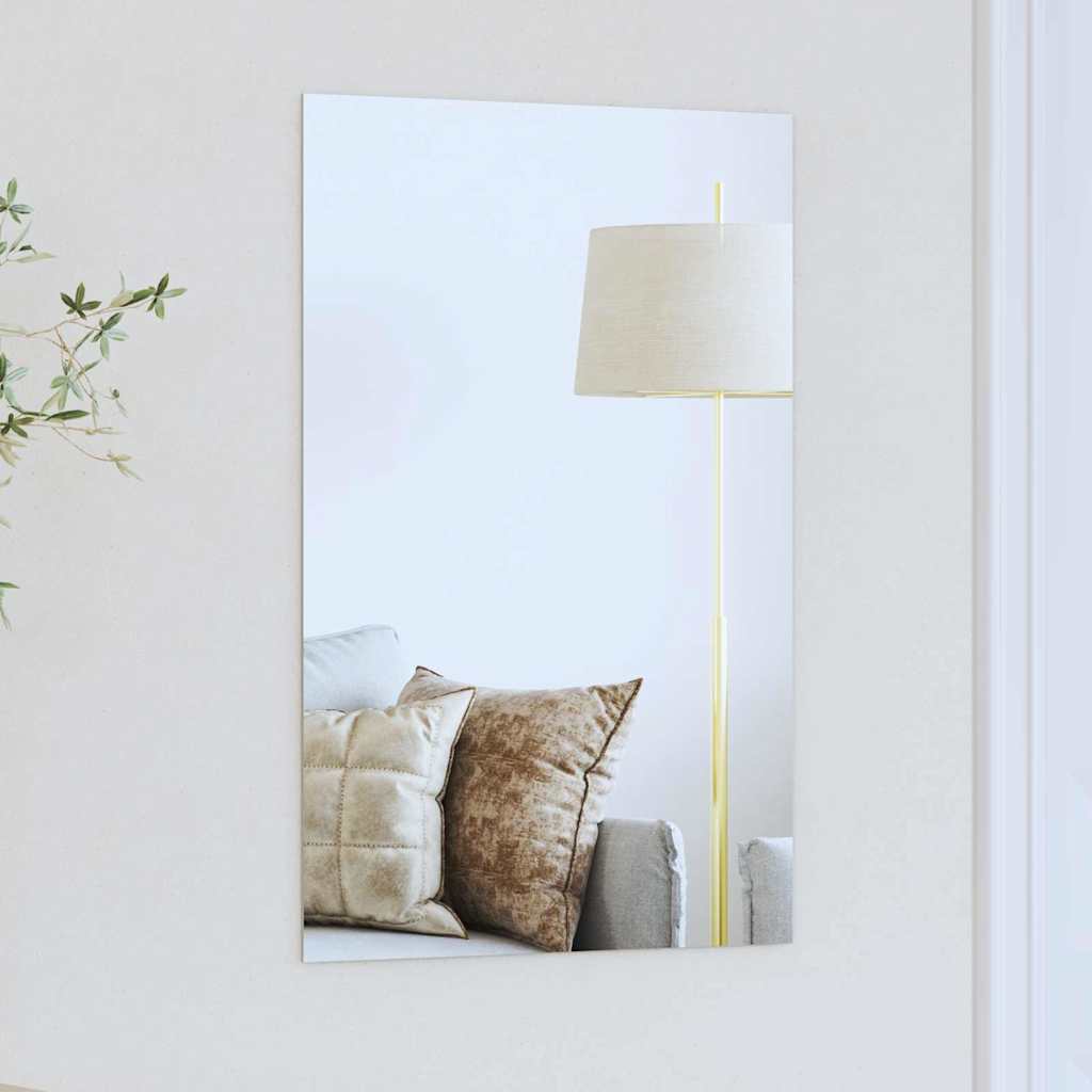 Wall Mirror Rectangular 40 x 60 cm Tempered Glass