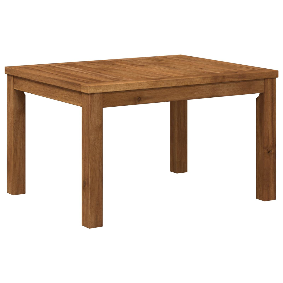 Coffee Table Natural 49 x 60.5 x 36 cm Solid Acacia Wood