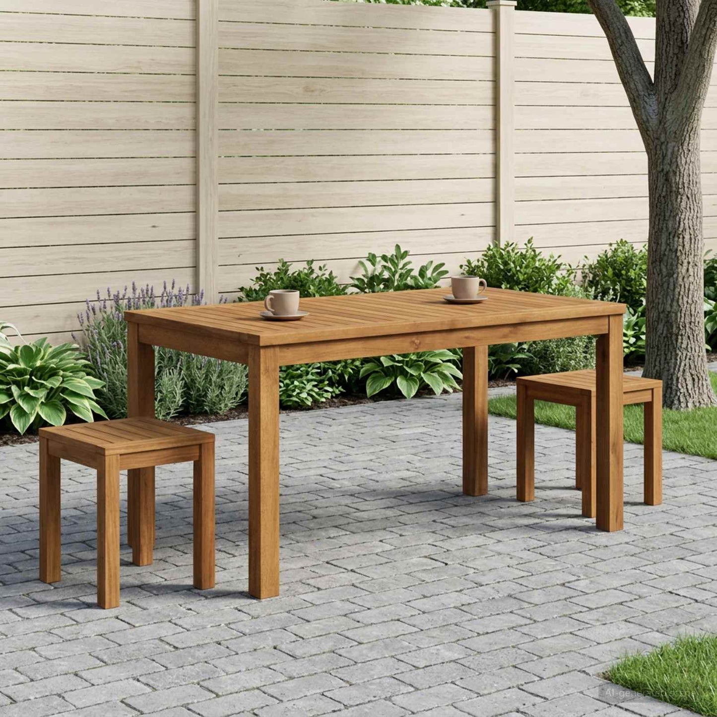 Coffee Table Natural 50 x 100.5 x 45 cm Solid Acacia Wood