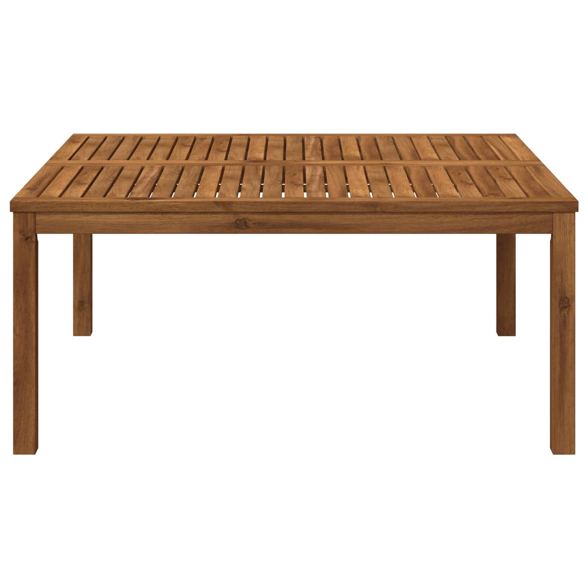 Coffee Table Natural 98 x 100.5 x 45 cm Solid Acacia Wood