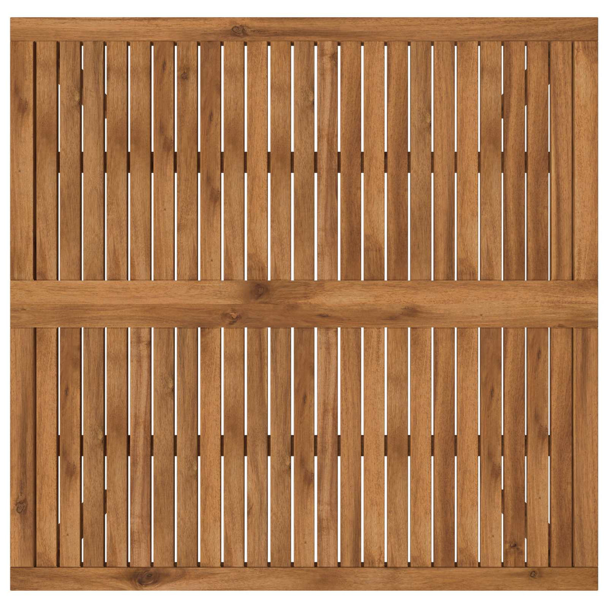 Coffee Table Natural 98 x 100.5 x 45 cm Solid Acacia Wood