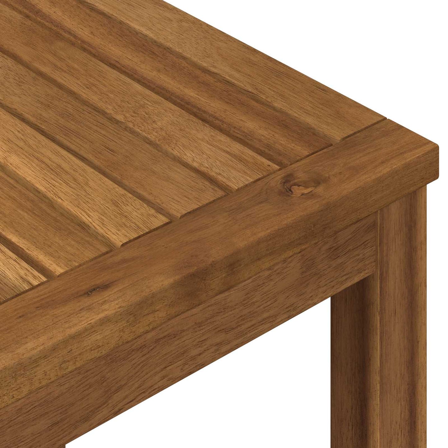 Garden Dinner Table Natural 70 x 68.5 x 75 cm Solid Acacia Wood
