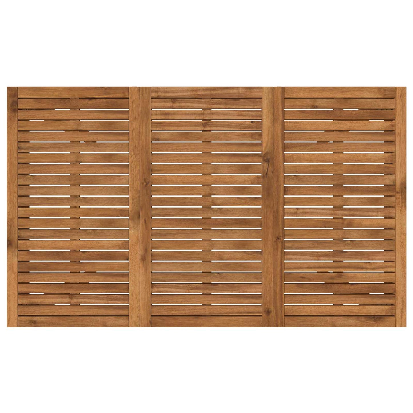 Garden Dinner Table Natural 147 x 88.5 x 75 cm