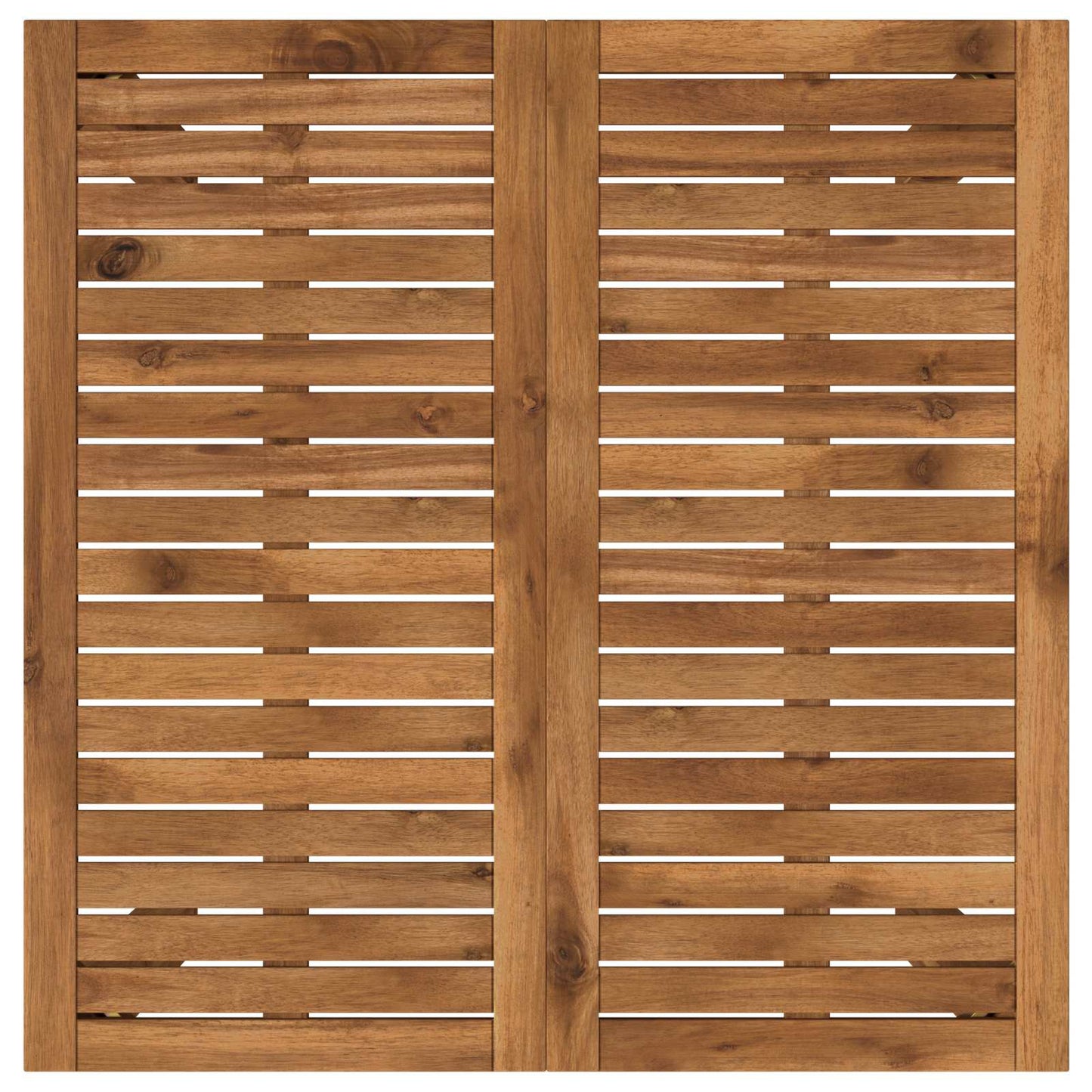 Garden Bar Table Natural 80 x 80.5 x 105 cm Solid Acacia Wood