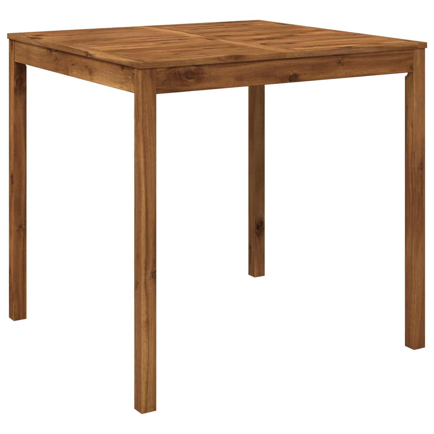 Garden Bar Table Natural 110 x 108.5 x 105 cm Solid Acacia Wood