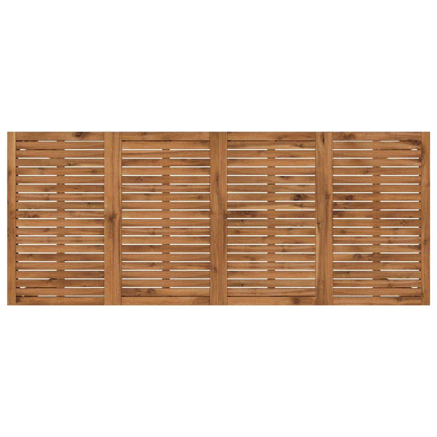 Garden Bar Table Natural 196 x 80.5 x 105 cm Solid Acacia Wood