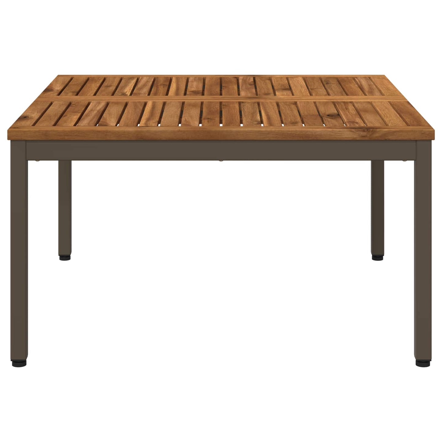 Coffee Table Natural and Coffee 80 x 80.5 x 45 cm