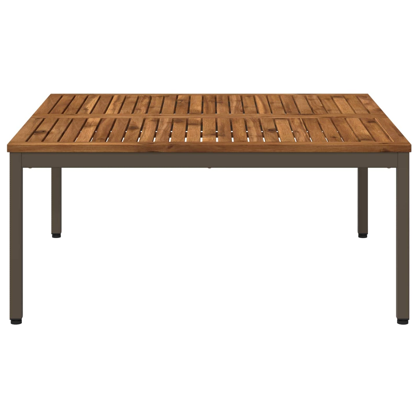 Coffee Table Natural and Coffee 100 x 100.5 x 45 cm