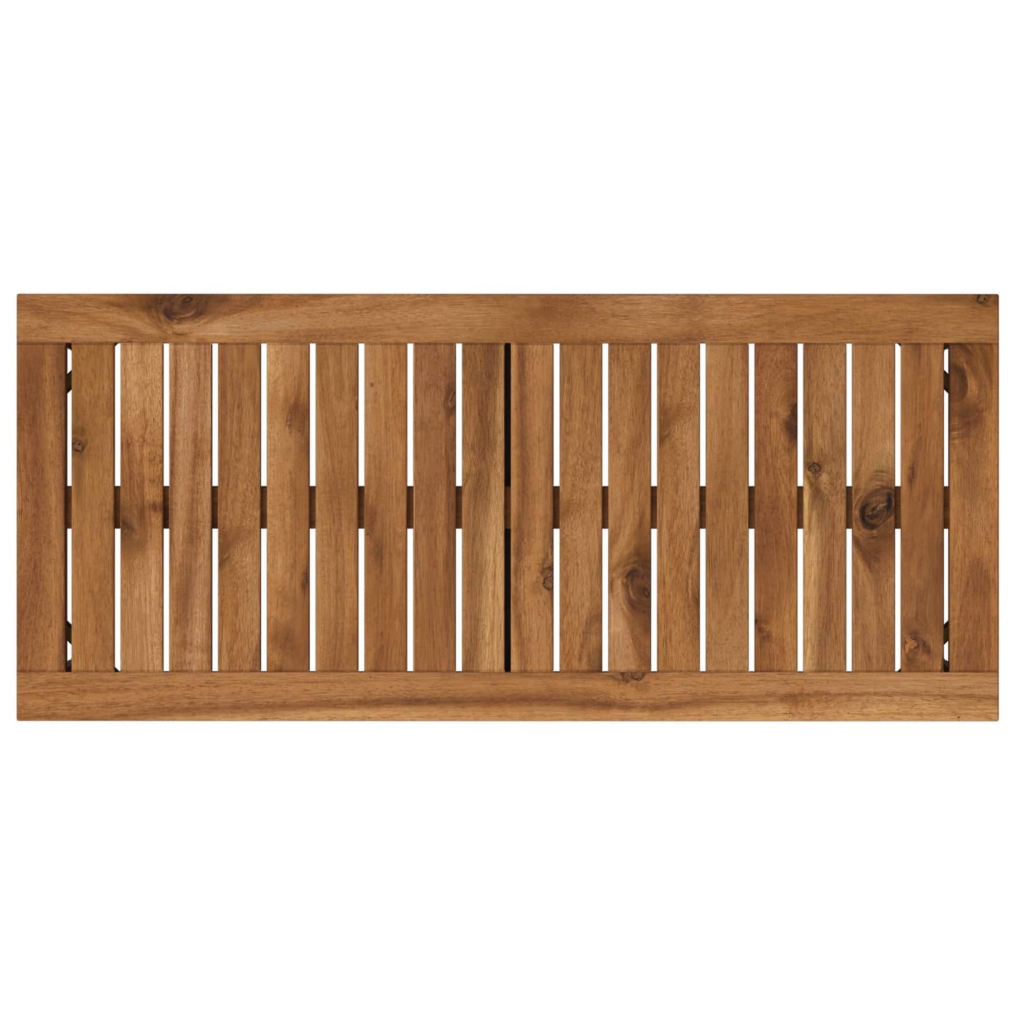 Garden Bench 80.5 x 35 x 45 cm Solid Acacia Wood Rectangular