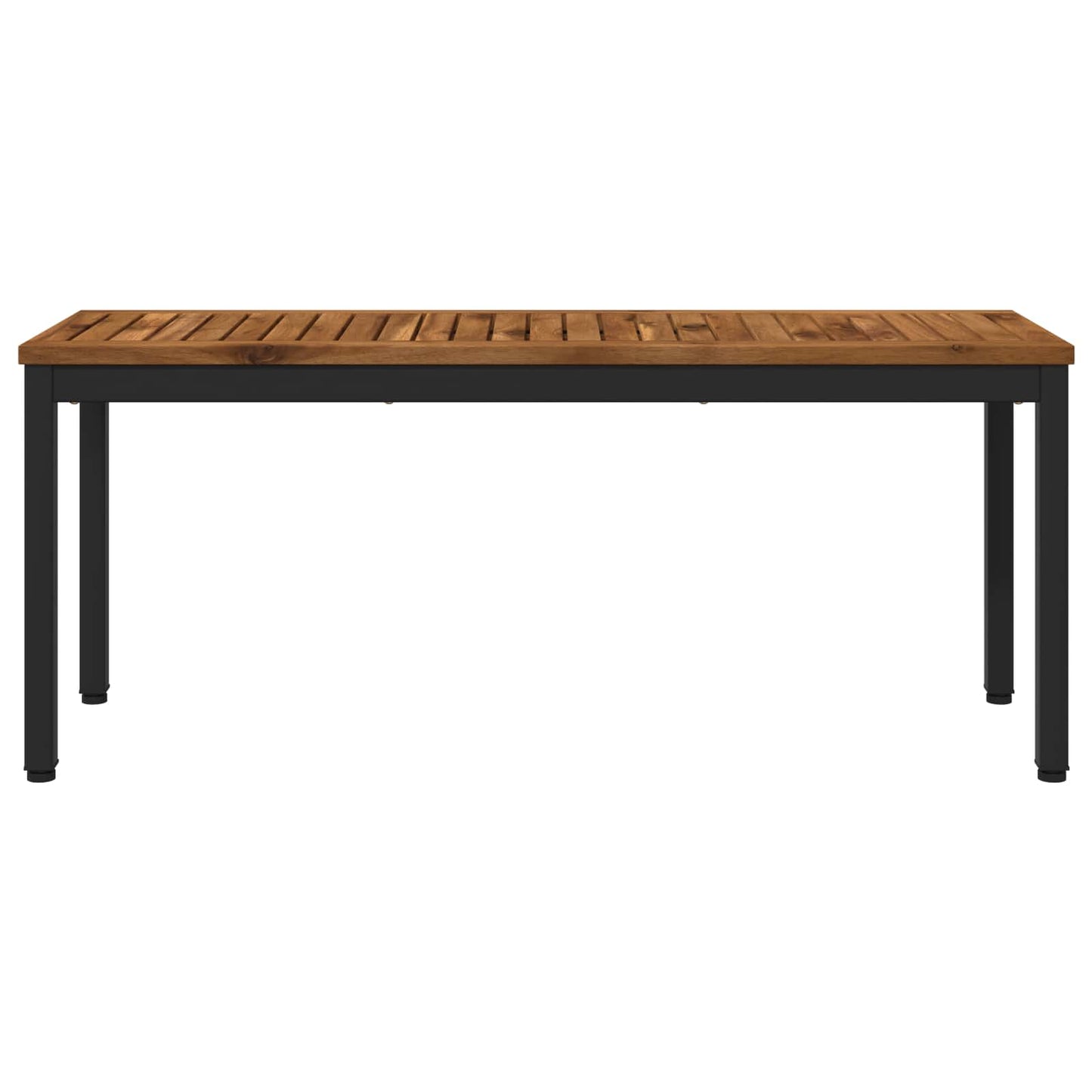 Garden Bench 108.5 x 35 x 45 cm Solid Acacia Wood Rectangular