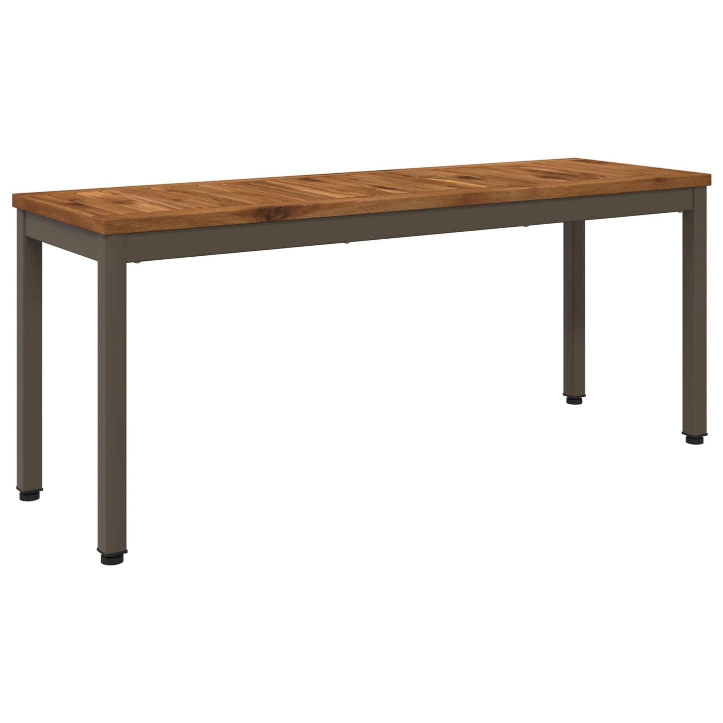 Garden Bench 108.5 x 35 x 45 cm Solid Acacia Wood Rectangular