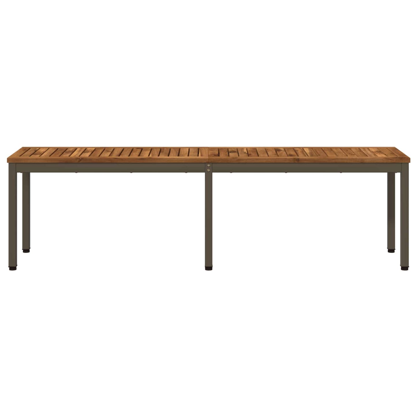 Garden Bench 161 x 35 x 45 cm Solid Acacia Wood Rectangular
