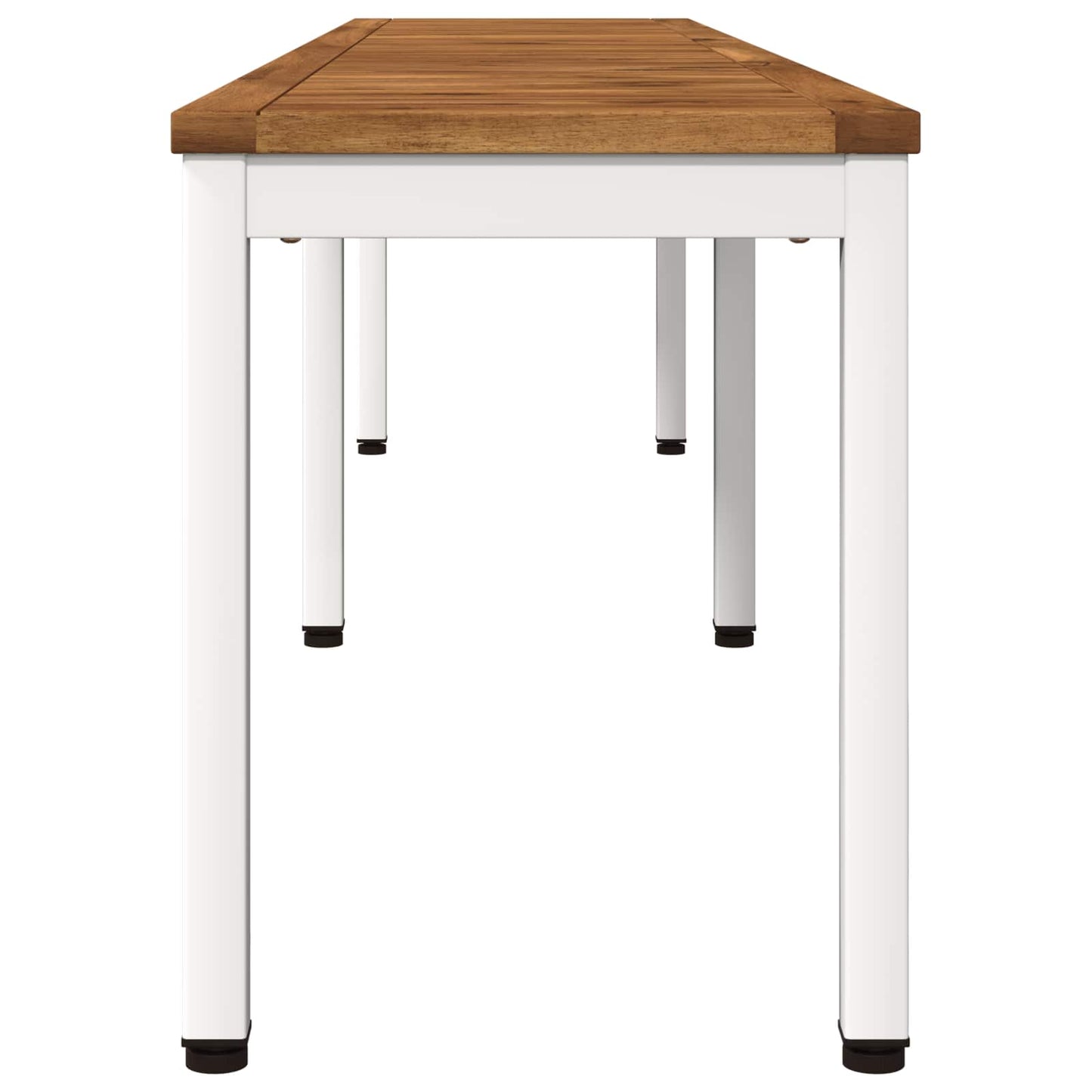 Garden Bench 201 x 35 x 45 cm Solid Acacia Wood Rectangular