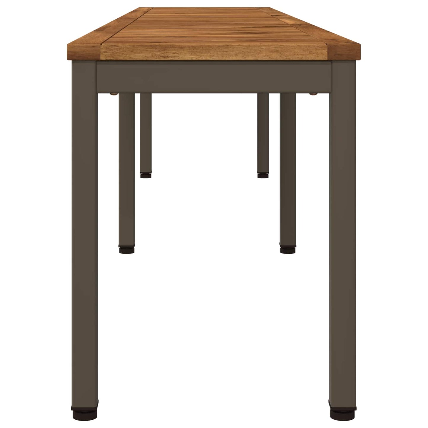 Garden Bench 201 x 35 x 45 cm Solid Acacia Wood Rectangular