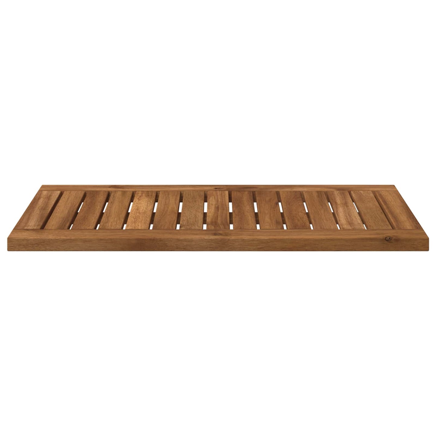 Table Top 60.5 x 30 x 2 cm Rectangular Solid Acacia Wood