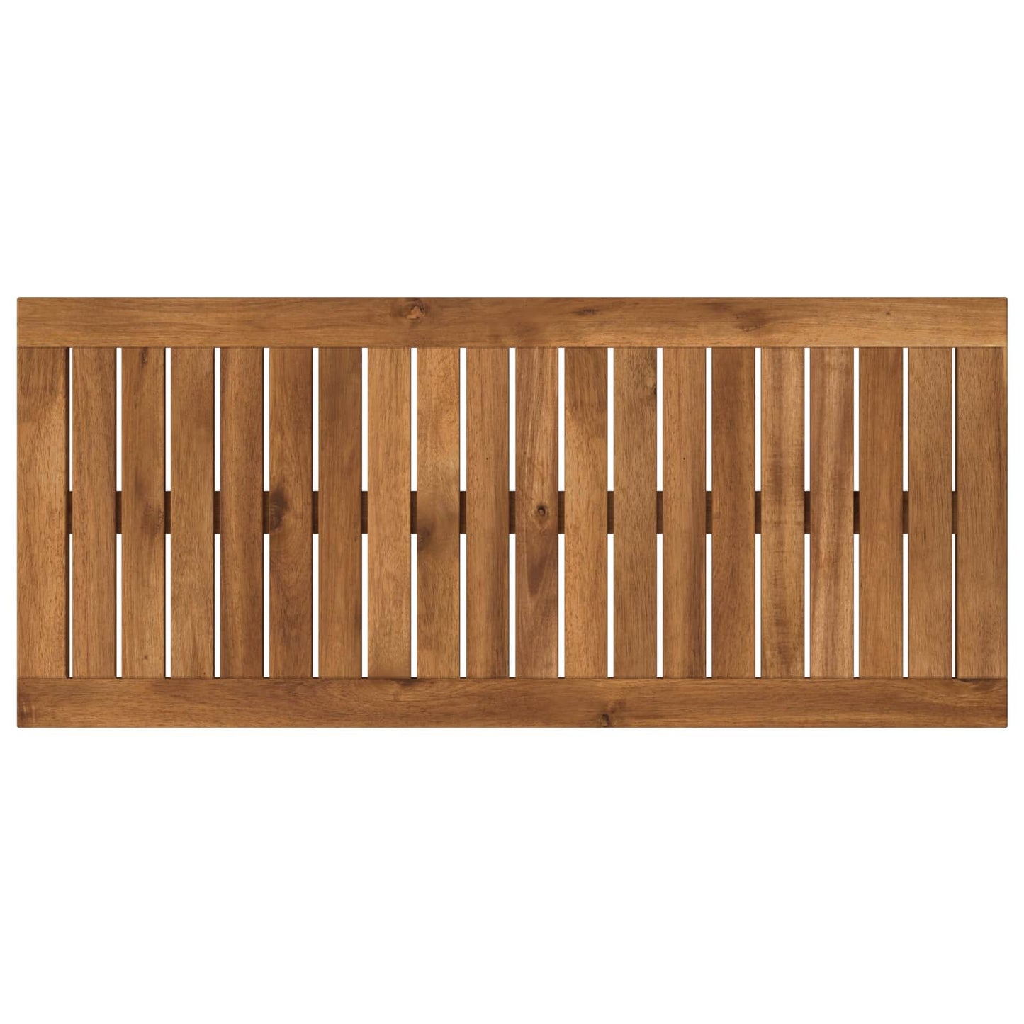 Table Top 80.5 x 35 x 2 cm Rectangular Solid Acacia Wood