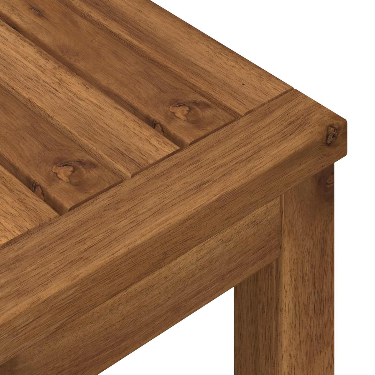 Coffee Table Natural 60.5 x 30 x 45 cm Solid Acacia Wood