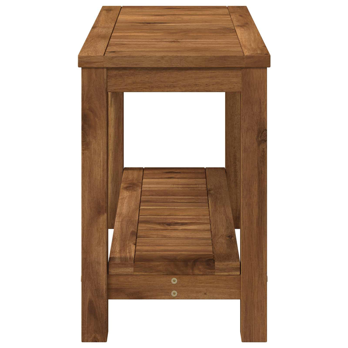 Coffee Table Natural 60.5 x 30 x 45 cm Solid Acacia Wood