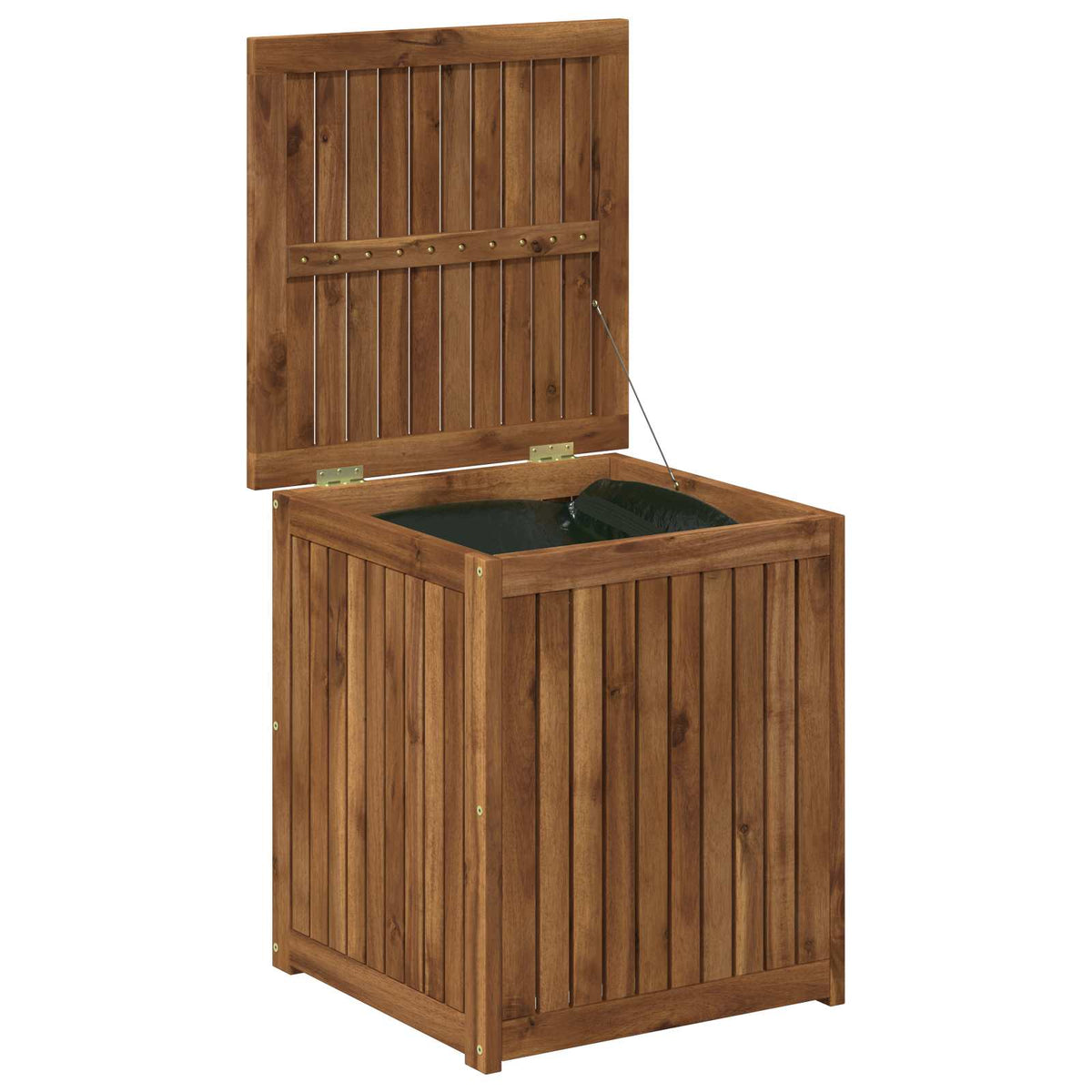 Garden Storage Box LAREN Solid Acacia Wood 48.5 x 49 x 53.5 cm