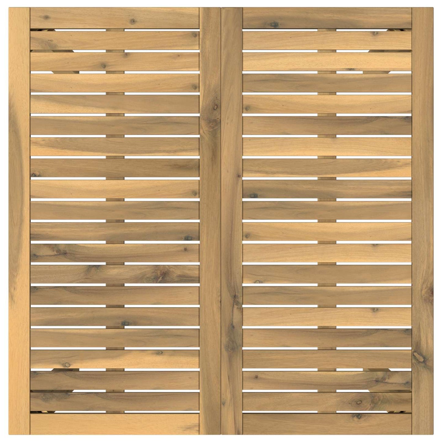 Garden Bar Table White 80 x 80.5 x 105 cm Solid Acacia Wood