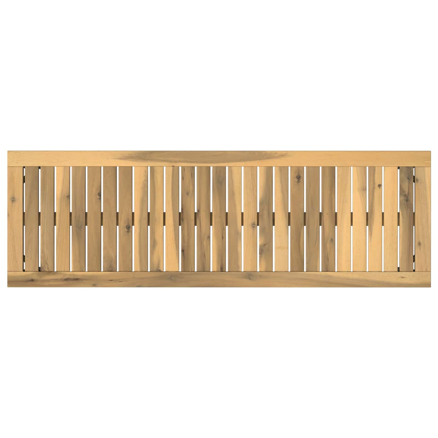 Garden Bench 108.5 x 35 x 45 cm Solid Acacia Wood Rectangular