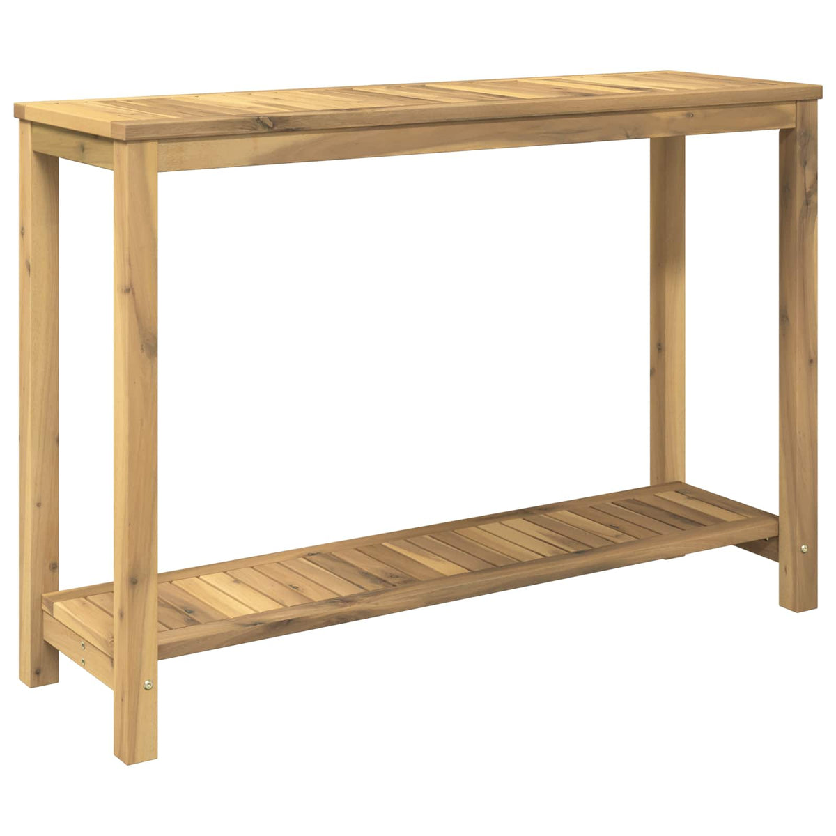Garden Console Table Whitewash 108.5 x 35 x 75 cm