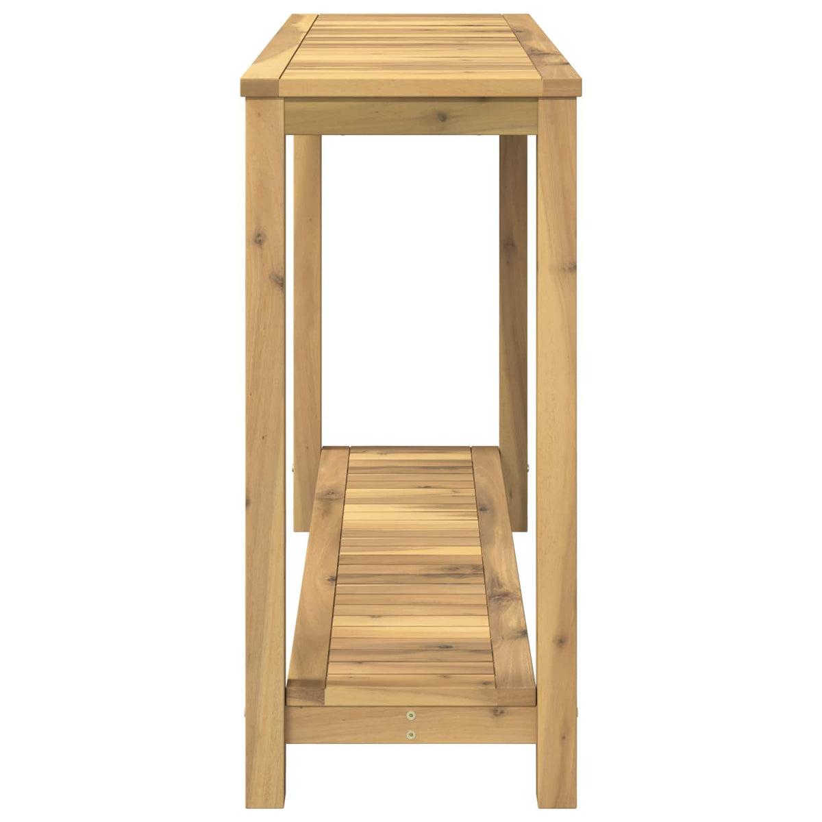 Garden Console Table Whitewash 108.5 x 35 x 75 cm