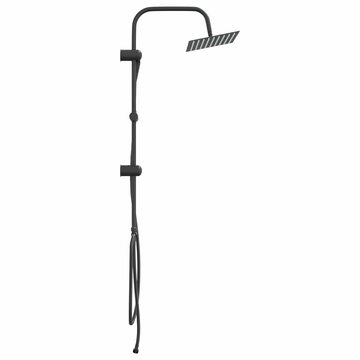 Shower System Black 47 x 20 x 95 cm Stainless Steel