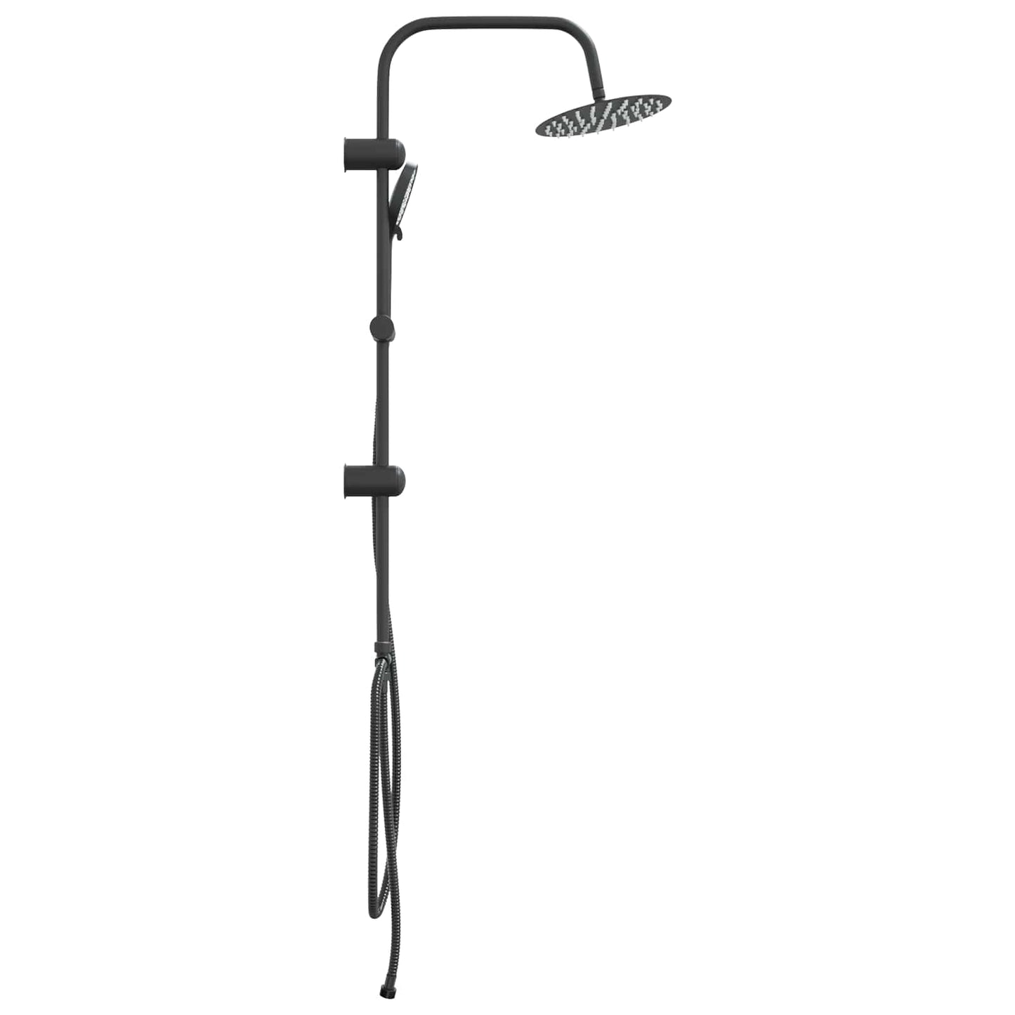 Shower System Black 47 x 20 x 95 cm Stainless Steel