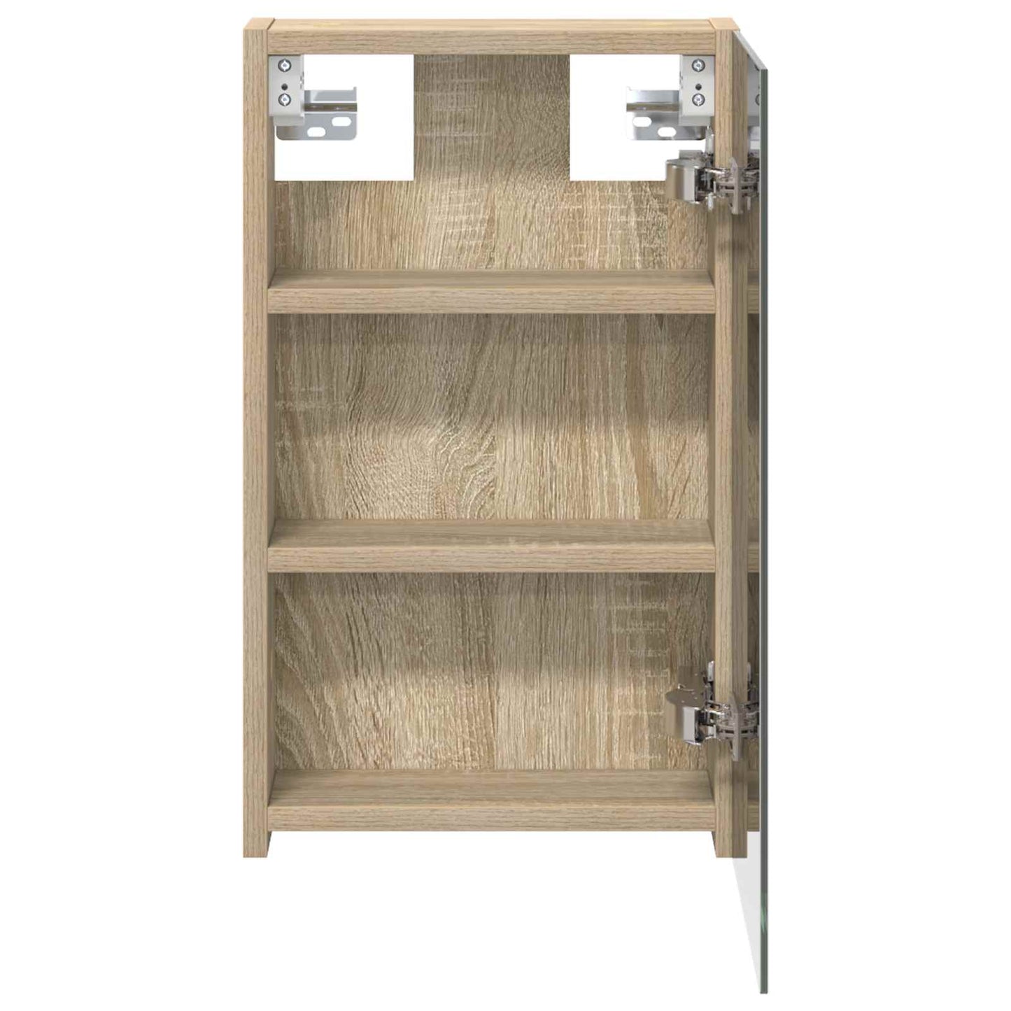 Bathroom Mirror Cabinet Sonoma Oak 30 x 10.5 x 50 cm