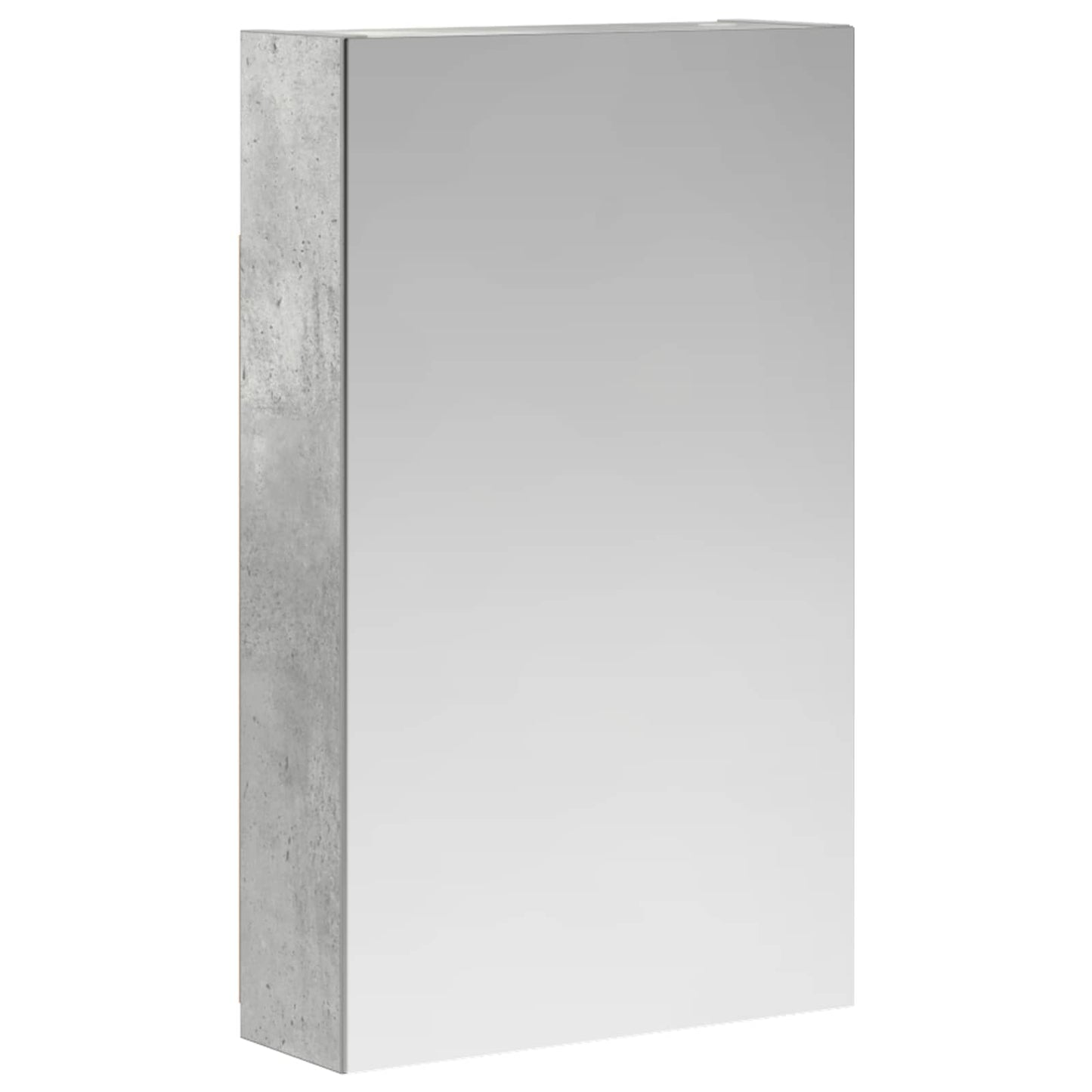 Bathroom Mirror Cabinet Concrete Grey 30 x 10.5 x 50 cm