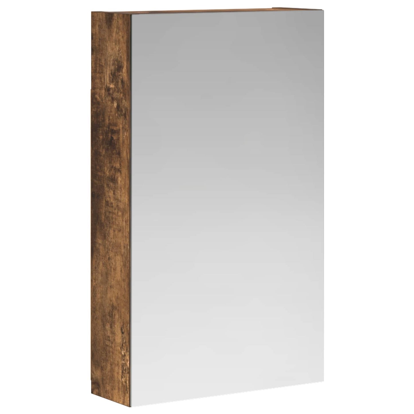 Bathroom Mirror Cabinet Smoked Oak 30 x 10.5 x 50 cm